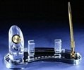 crystal Pen container,Crystal office supplies,Crystal stationery pen holder