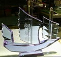 水晶船,金屬船,船模型