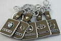 Car logo key chain, alloy key chain, DIY license key chain