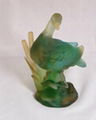 Glass cup, glass animal, glass ornaments