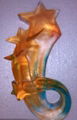 Glass cup, glass animal, glass ornaments