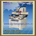 flatbed screen printing machine with