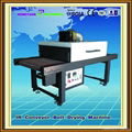 Infrared drying machine with conveyor belt for t-shirts