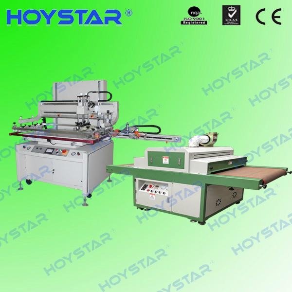 3/4 automatic screen printing machine for stickers