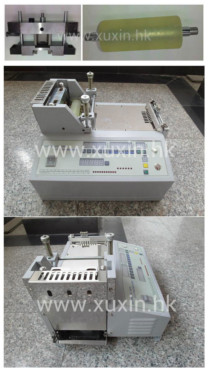 Auto Tape/Belt/Label Cutting Machine with Double knifeX-06RD 3