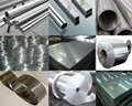 Stainless steel and nickel alloy
