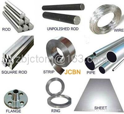 Stainless steel and nickel alloy 2