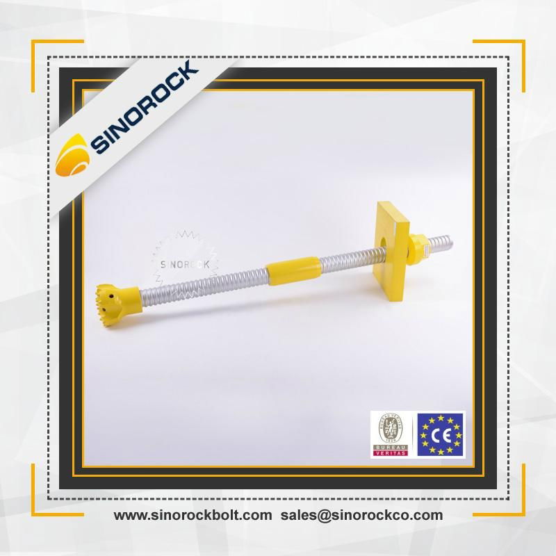 SINOROCK hollow grouting steel self drilling anchor bolt 3