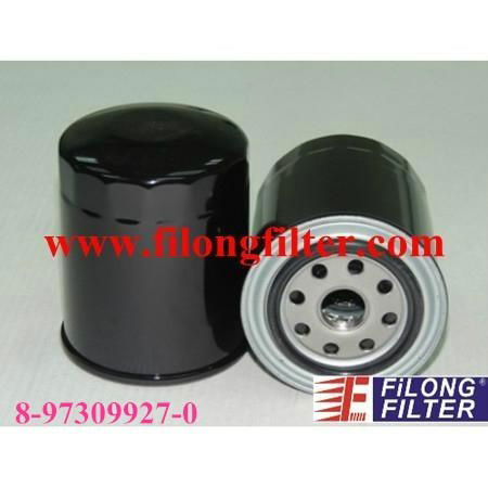 FILONG Manufactory FILONG Automotive Filters　FO309,8-97309927-0,8973099270