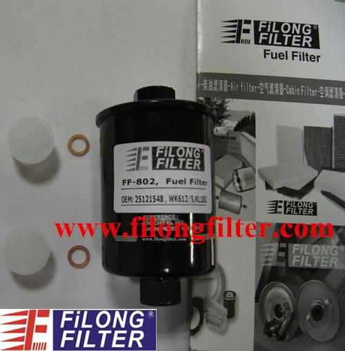 WK612/5 KL182 25121548 25121655  2108-2109-99 FILONG Filter FF-802