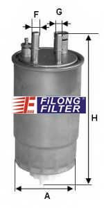 FILONG Manufactory FILONG Automotive Filters FF-2012,813058, WK853/24,KL630