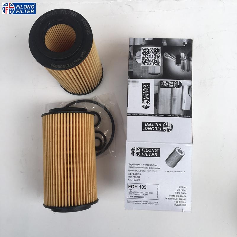 FILONG Manufactory FILONG Automotive Filters FOH-105,1121800009, HU718/1K,OX153/D3