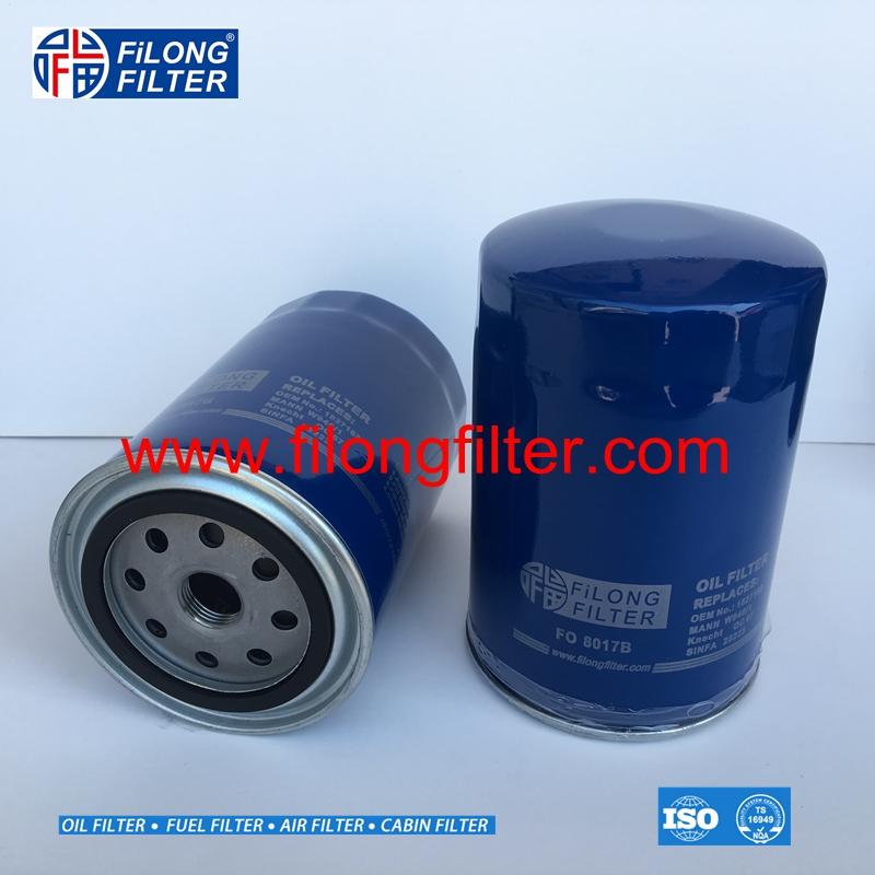 FILONG manufacturer oil filter FO-8017B 15601-41010 LF551A LF3487 LF3313 068115561B 1827183 W940/1 OC67 