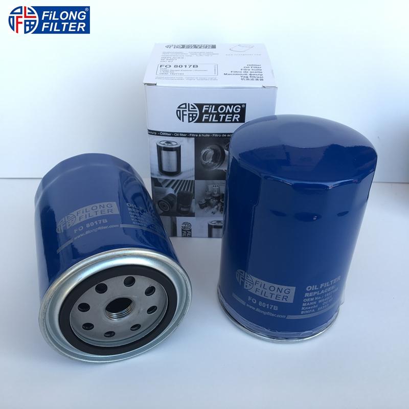 FILONG manufacturer oil filter FO-8017B 15601-41010 LF551A LF3487 LF3313 068115561B 1827183 W940/1 OC67 