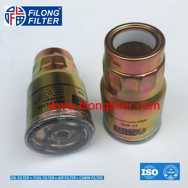  23390-64450  WK720/2X  KC100  H232WK  FILONG Fuel Filter FF8036 FOR TOYOTA
