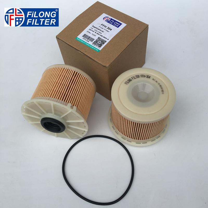  Fuel Filter  FFH-304 8-98149982-0 8-98036321-0  FILONG Filter manufacturer 2