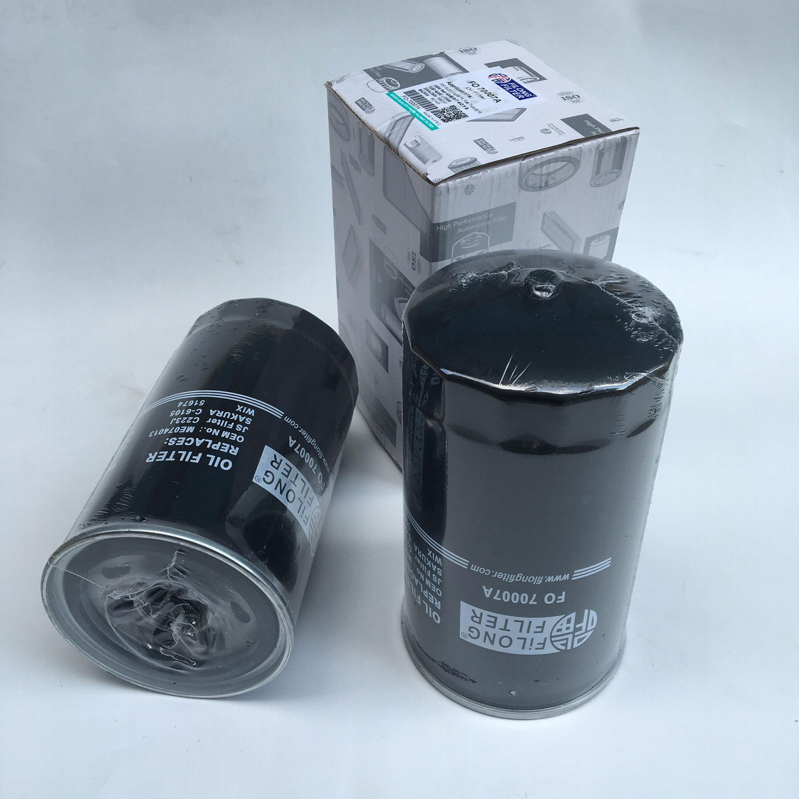 Oil filter with screw FO-70007A ME074013 ME130968  FILONG Manufacturer 