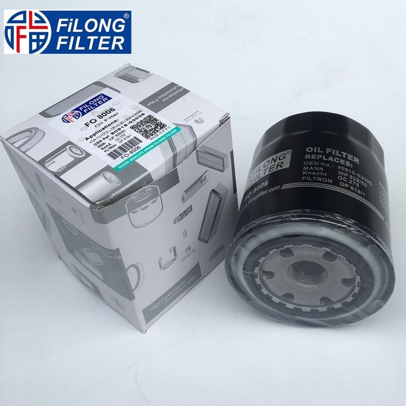 FILONG Manufactory Oili Filter for FO-8006 90915-03006  90915-30002   2
