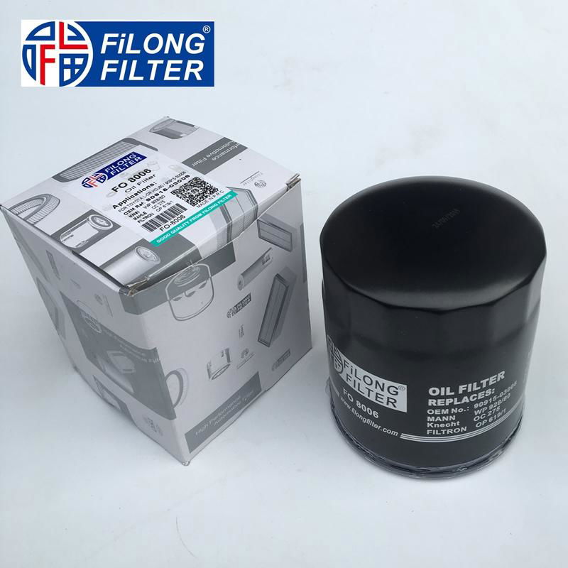 FILONG Manufactory Oili Filter for FO-8006 90915-03006  90915-30002  9091503006 WL5114302, WL9114302, WLY014302 WLY214302 0415203006, 9091503006 9091530002 90915300028T 