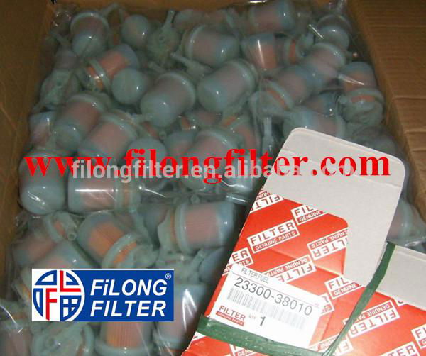 FILONG manufacturer high quality Gas Filter  23300-38010  23300-75020    23300-75090   23300-34100 