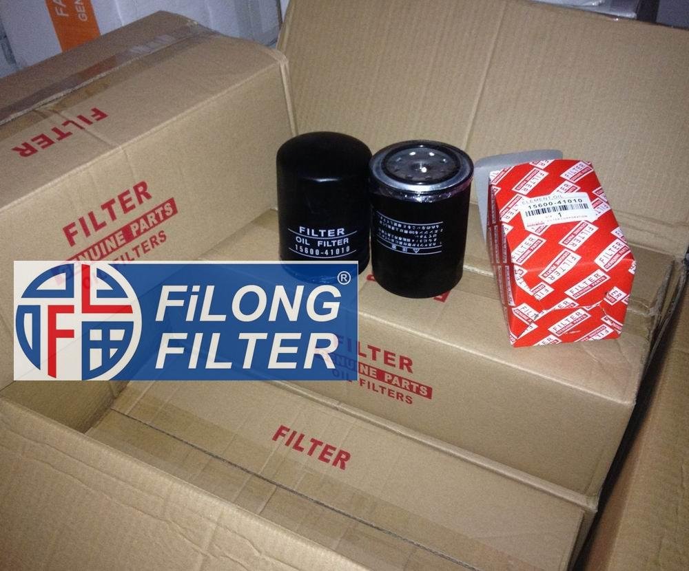 FILONG Manufactory Supply For TOYOTA Oil filter 15600-41010 1560041010 2