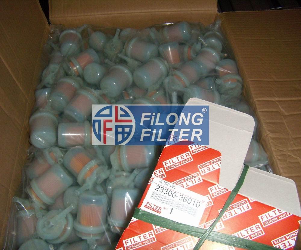 FILONG Manufactory  For TOYOTA Feul filter 23300-38010 23300-34100 2300-75090 ,23300-75020