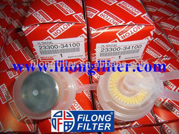 FILONG Transparent material For TOYOTA Feul filter 23300-36020 23300-34100   23300-38010 23300-75090 23300-43031 23300-75020