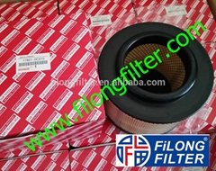 FILONG Manufactory For TOYOTA Air filter  17801-OC010  LX2673 C23107 6M349601AB