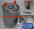 FILONG For RENAULT Fuel Filter 7701478821 8201046788 WK9012X KL485/5D P10669 H336WK FILONG Filter FF-7005 	164006435R, 164009384R, 7701070647, 7701478821, 7701479305, 8200671525, 8200671526, 8201010955, 8201010956, 8201015125, 8201015126, 8201046788, 8201188493 PP988/2  P10669  H336WK ELG5400   FCS770  ST6136