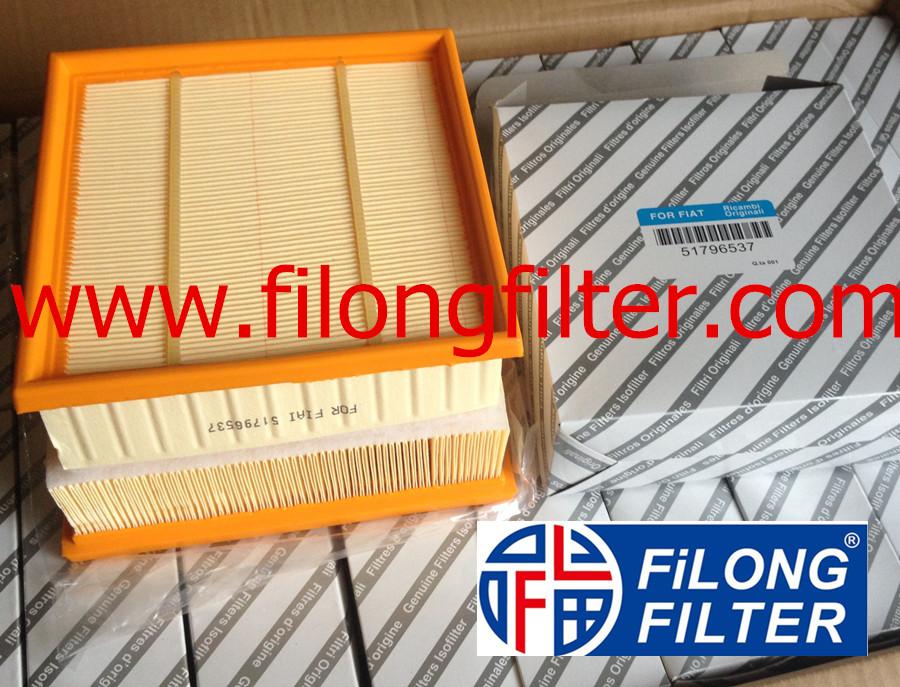 FILONG Manufactory For FIAT Air filter 	51796537, 51830174, 51925537, 55184249, 71773172 68098250AA  13442297, 13452141, 834848, 834849, 93188723, 93188725 5834043, 5835127, 5835930, 834656, 93192362  95513087 AP072/1 CA10211  E832L SB2243  A1223 S3297A