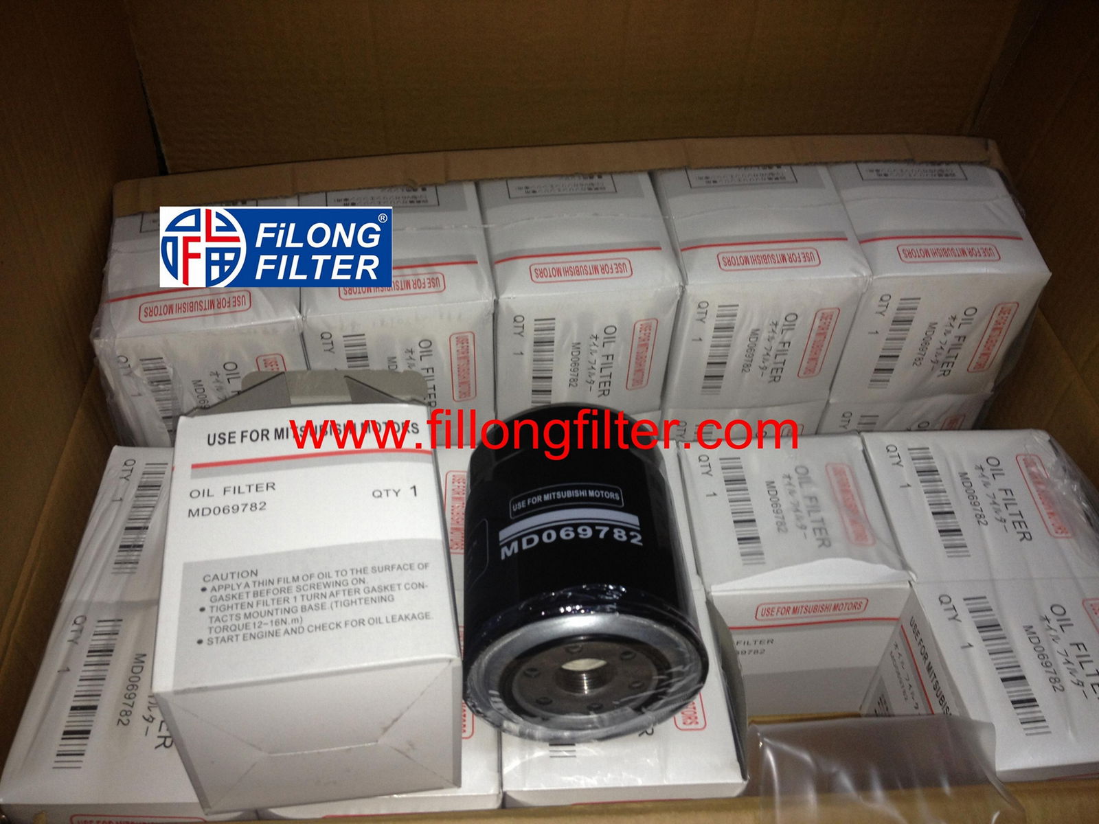 FILONG Manufactory For Mitsubishi Oil filter  	1230A045, 1230A045C, 1230A114, LS740A, MD069782, MD184086, MD326489, MZ690071 2630042000, 2630042010, 2630042020 VSY114302, VSY114302A, VSY114302B, VSY314302 