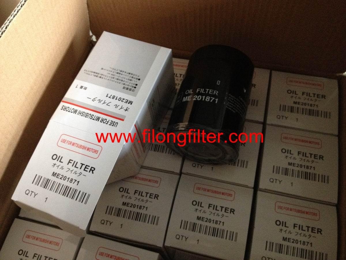 FILONG Manufactory For Mitsubishi Oil filter ME013307 ME013343 ME201871 ME215002 5