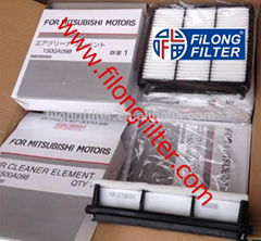 FILONG Manufactory For MITSUBISHI Air filter  1500A098, 1500A358 X1500A098 M1500A098  8973692930 8-97369293-0 8972519440  C24011 LX2834 AP120/2 CA10355 	ELP9212 	SB2159