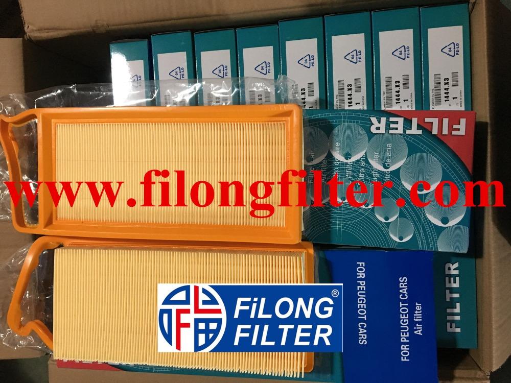 FILONG AIR FILTER IN CHINA Manufactory For PEUGEOT 1444X3  1444VZ 1444W9  3