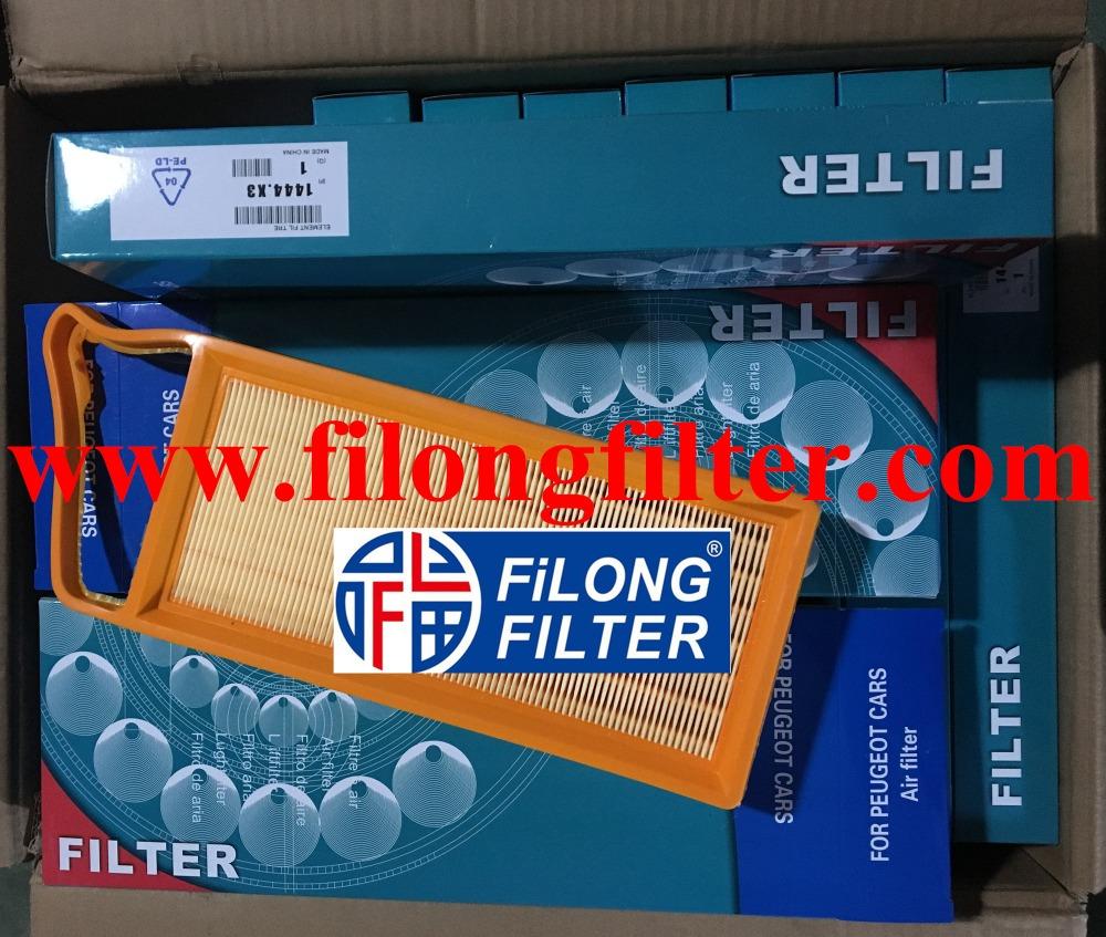 FILONG Manufactory For PEUGEOT Air filter  1444VZ, 1444W9, 1444X3, 9642212080  1147681, 1672497, 1735085, 2S6Q9601A1A, 2S6Q9601AA  Y40113Z40, Y40113Z40A 1444VZ, 1444W9, 9642212080 SU00100653, SU00100878, SU00100901  