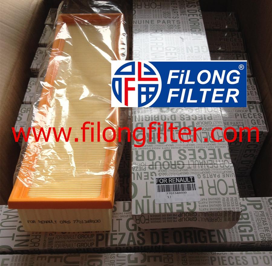 FILONG Manufactory For RENAULT Air filter 	7700699068, 7700703481, 7701348930 849253, 8949253, 90027967 1444J9  5005098, 5010294, 5020944, 880X9601CA, A780X9601BGA, A820X9601KA 25062409, 93152072  3287511, 8414124, 84141241