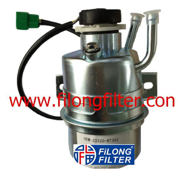 FILONG Manufactory Supplier  Fuel filter  23320-87301 2332087301