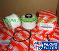FILONG Manufactory For TOYOTA Fuel filter 23390-OL010 23390-OL040  23390-0L041 23390-0L010, 23390-0L040, 23390-0L041, 23390-30200, 23300-0L020, 23390-0L020, 23390-0L030, 23390-YZZA1, 23390-YZZA2  1770A233  8-98159693-0,8-98194-119-0,PE992 C10353ECO  	FF5764 KX268D PU835X  SC7048P