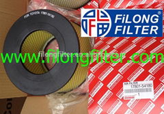 FILONG Manufactory For TOYOTA Air filter 17801-54180 17801-54160  17801-67070 