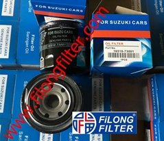 FILONG Manufactory Supplier For SUZUKI Oil filter  16510-73001 16510-73013  