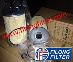 FILONG Manufactory For ISUZU Oil filter 1-13240132-0 1-13240132-1 1132401320