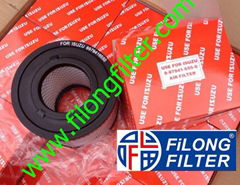 FILONG Manufactory For ISUZU Air filter 8-97178609-0  8-97941-655-0 LX2283  8-97178-609-0 8-97178-609-1 8-97941655-0 8-97941655-1 8-97944-570-0   8971786092 8973104420 8-971-786-090 16546-51N01 16546-51N02  