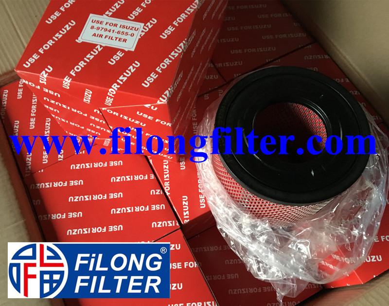 FILONG Manufactory For ISUZU Air filter 8-97178609-0  8-97941-655-0 LX2283   2