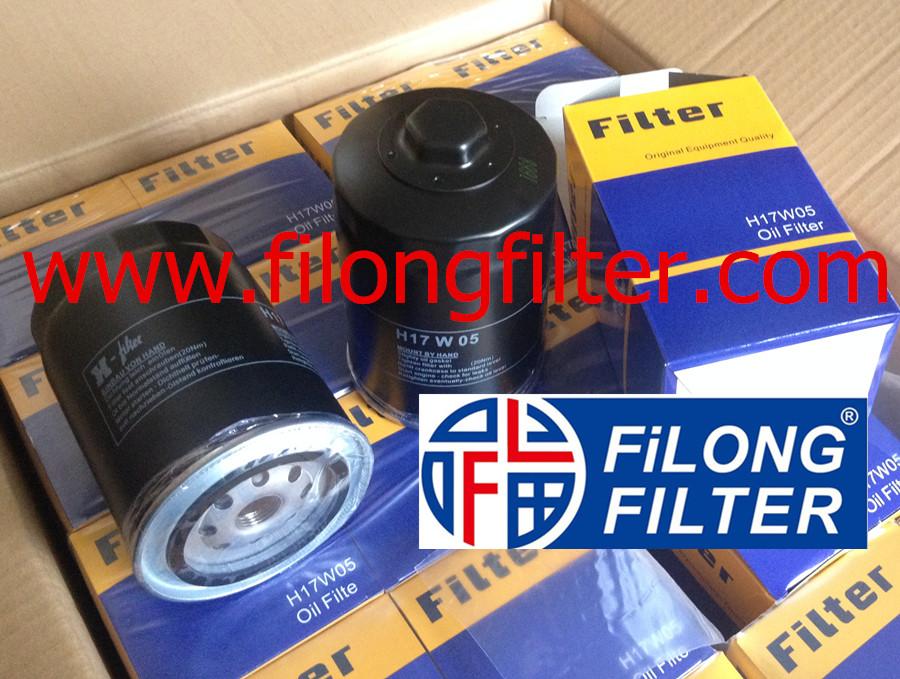 FILONG Manufactory For Hengst Oil filter H17W05     