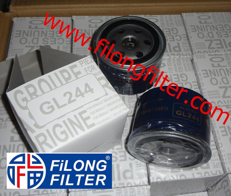 FILONG Manufactory For GIF Oil filter GL244