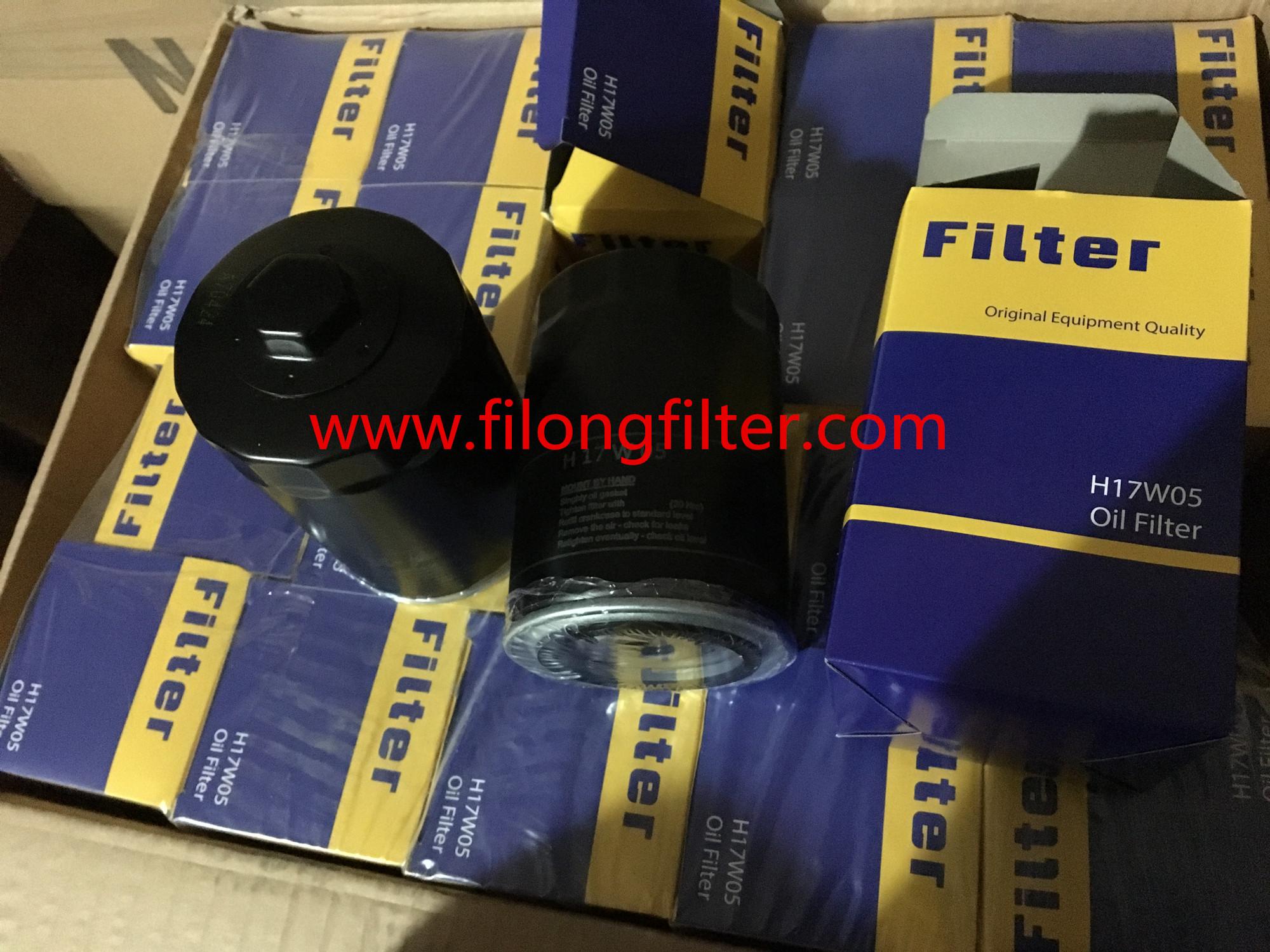 FILONG Manufactory For Hengst Oil filter H17W05     