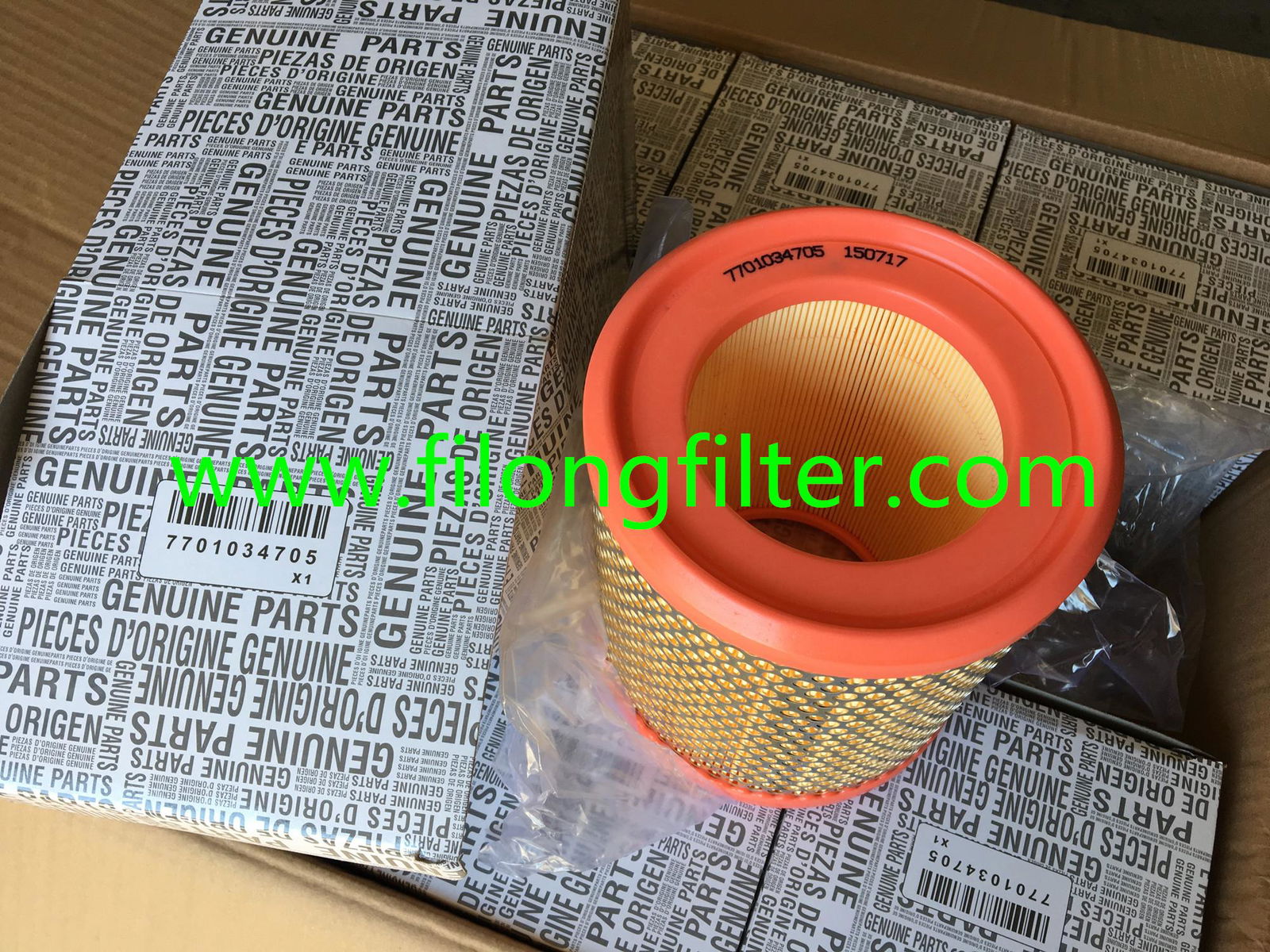 FILONG Manufactory For RENAULT Air filter 7701034705 1444K1 AR282  CA5308  E346L