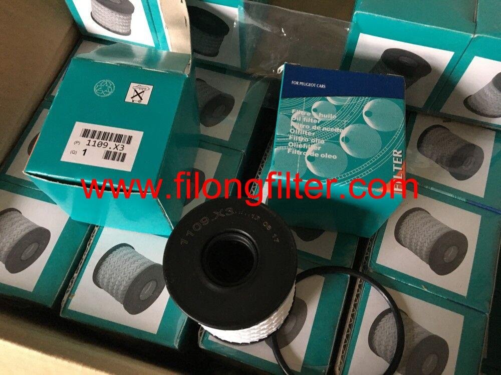 FILONG Manufactory For PEUGEOT Oil filter HU711/51x 1109X3 1109AH