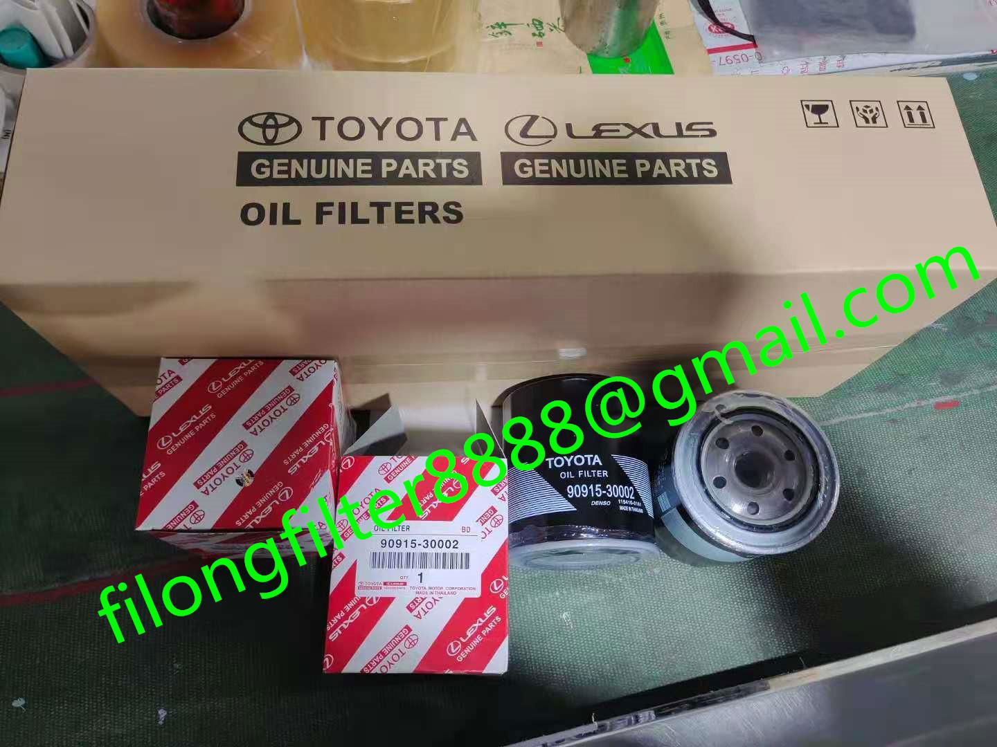 FILONG Manufactory for TOYOTA Oil Filter 90915-03006 90915-30002 WP928/80  3
