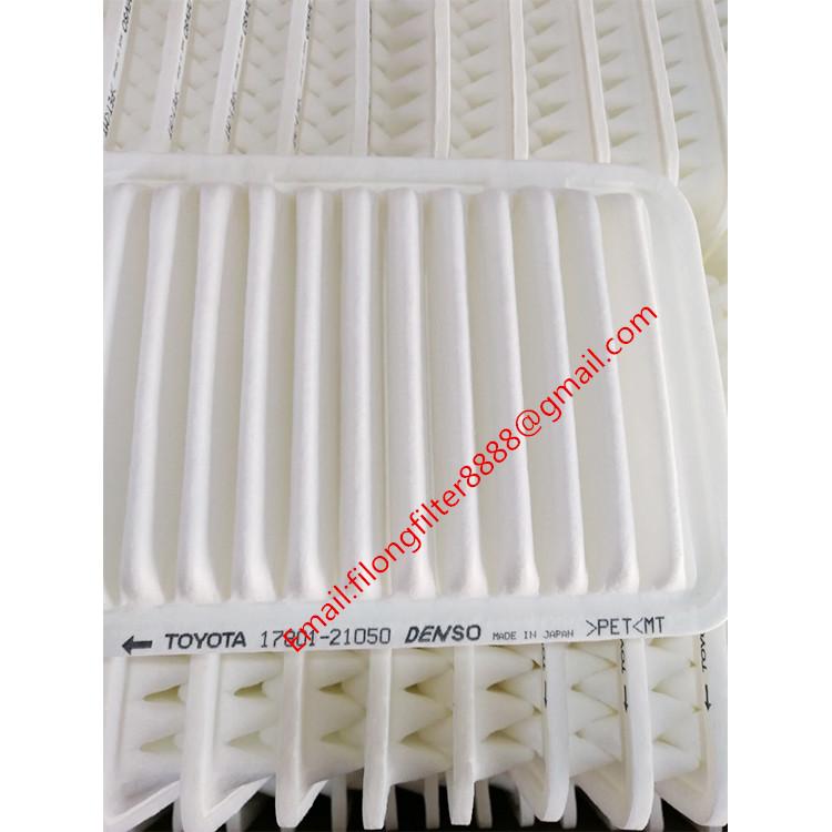 Engine Air Filter 17801-21050 Toyota Corolla Matrix Yaris 17801-0M020 17801-0T02，17801-0T030，17801-0D090，17801-0D060